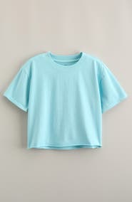 Treasure & Bond Kids' Crop Cotton T-Shirt