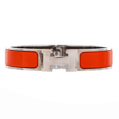 Clic H Bracelet Enamel Narrow