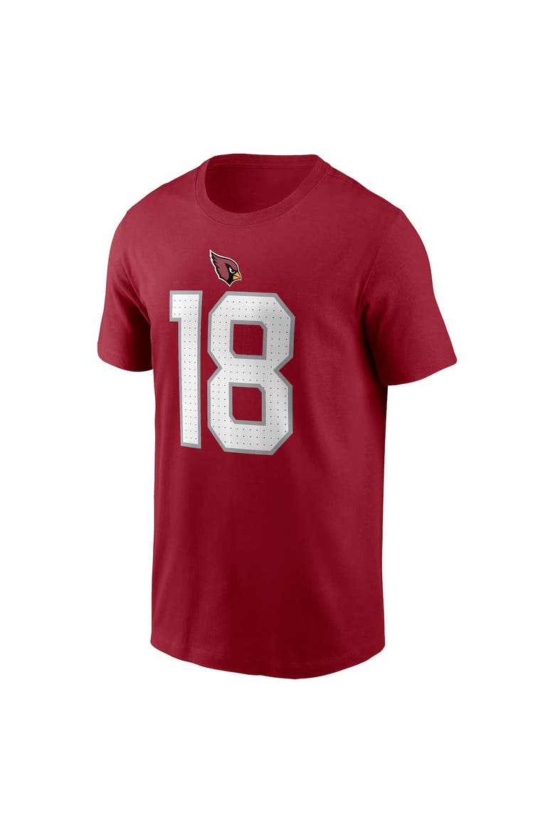 Men's Nike Marvin Harrison Jr. Cardinal Arizona Cardinals  Name & Number T-Shirt, Alternate, color, Cardinal