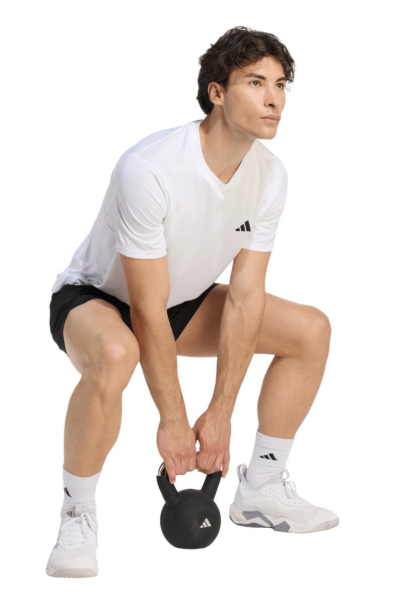 adidas Workout Essentials Climacool Base T-Shirt, Alternate, color, White