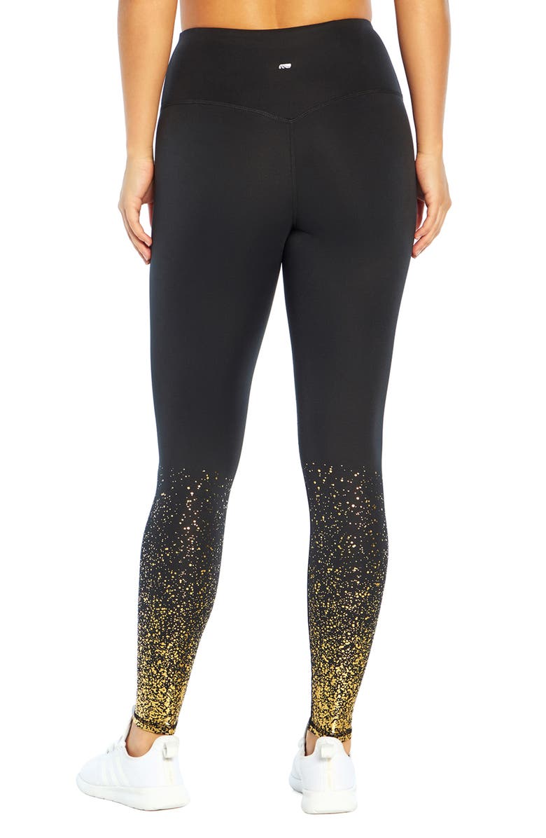 MARIKA Shimmer Hem Leggings, Alternate, color,