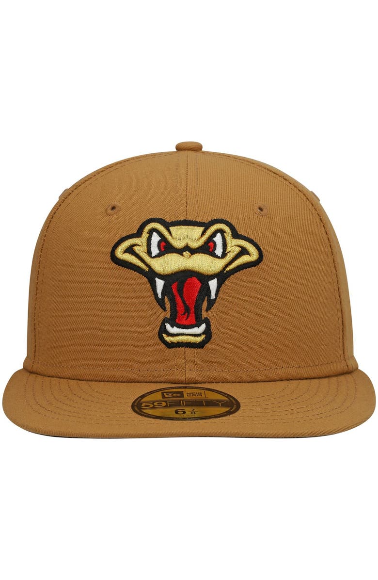 New Era Men's New Era Natural Wisconsin Timber Rattlers Authentic Collection Team Alternate 59FIFTY Fitted Hat, Alternate, color, Natural