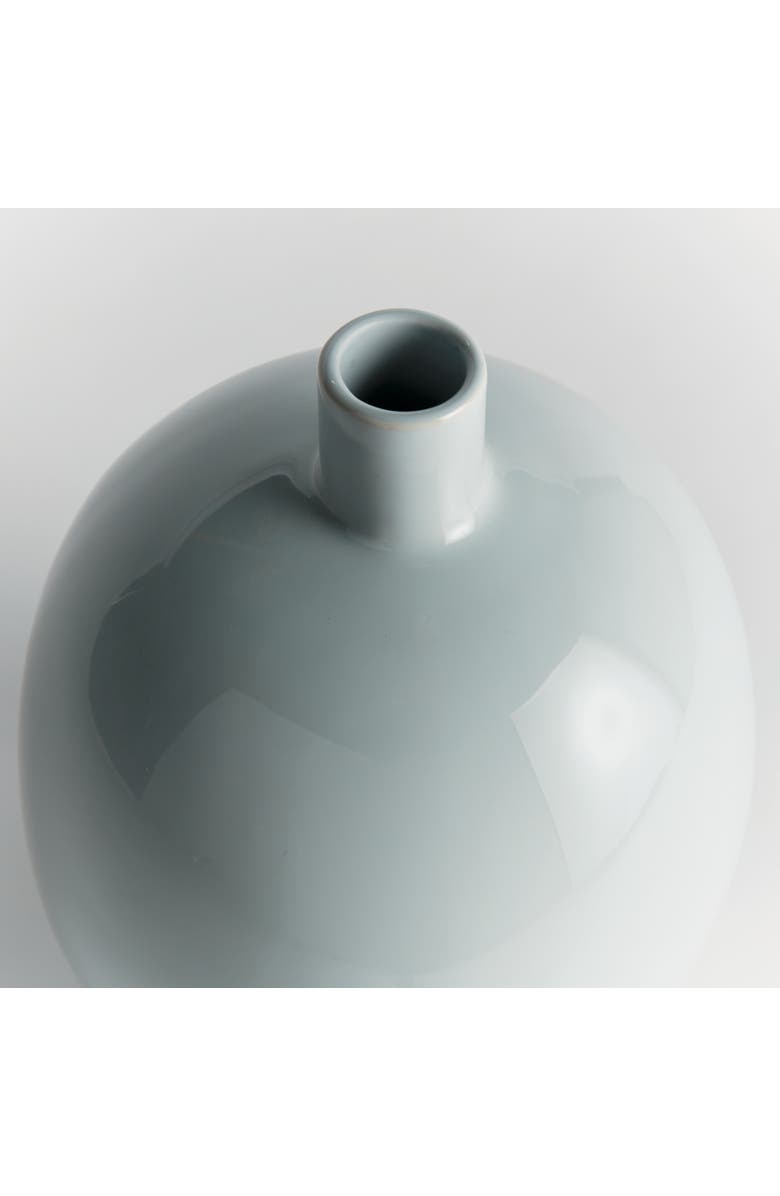 Napa Home & Garden Barclay Butera Sandbar Vase Medium - Light Blue Stoneware, Alternate, color, Blue