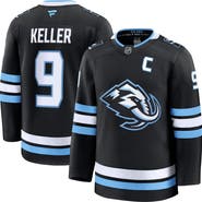 FANATICS Men's Fanatics Clayton Keller Black Utah Mammoth Home Premium Player Jersey