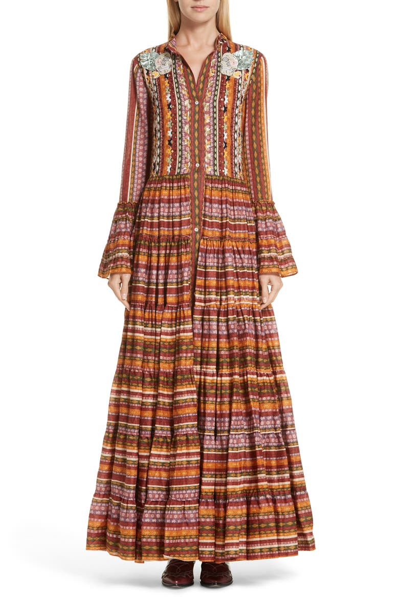 Mounia Maxi Dress, Main, color, MULTI