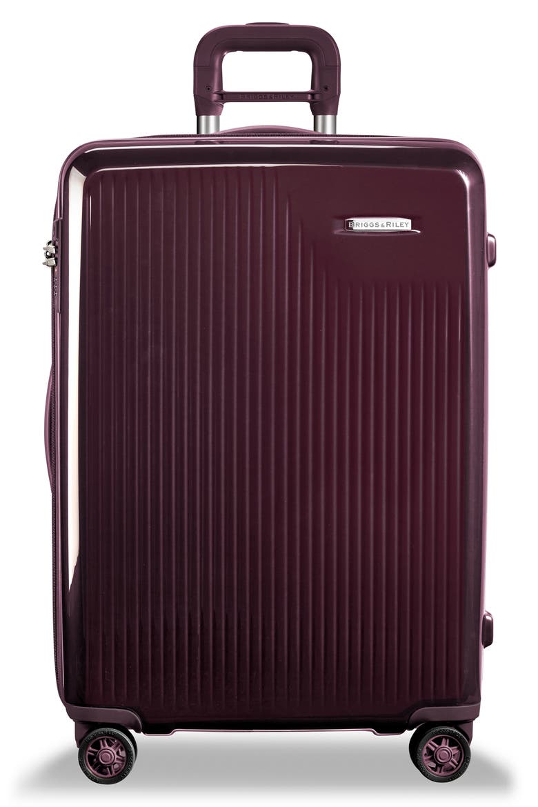 Sympatico 27-Inch Expandable Wheeled Packing Case, Main, color, PLUM