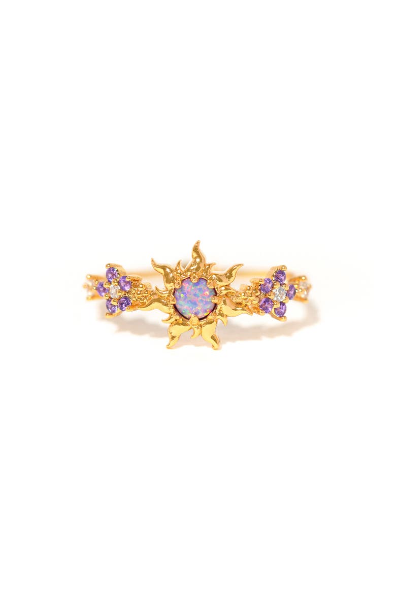 x Disney Tangled Corona Ring, Main, color, GOLD