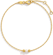 In Season Jewelry Pearl Stranded Women's Bracelet