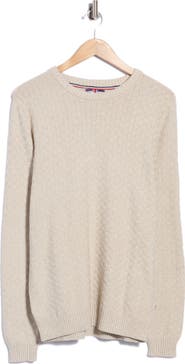 SOUL OF LONDON Textured Crewneck Sweater