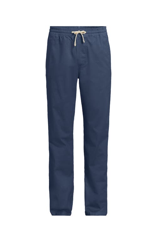 Lands' End Knockabout Relaxed Deck Pants In Blue