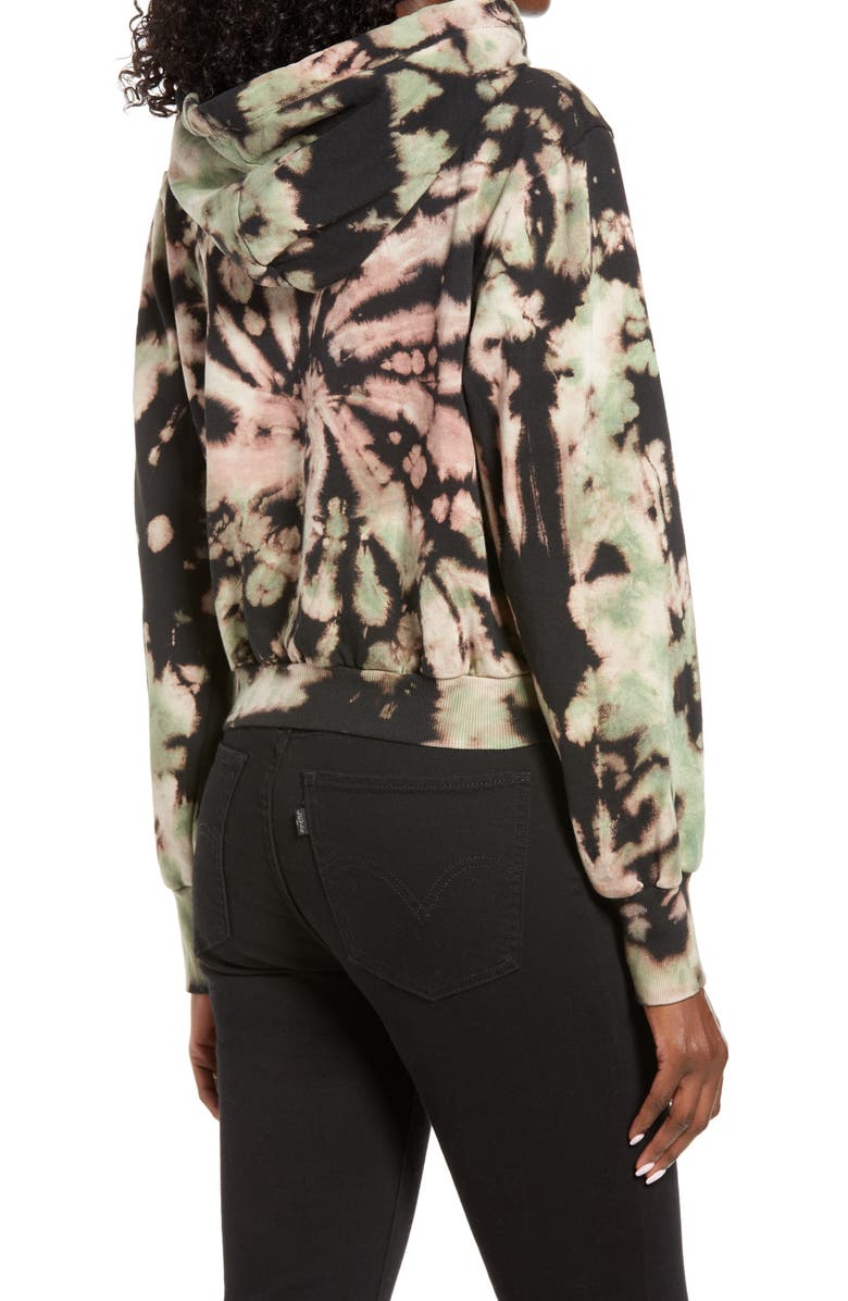 AFRM Sala Tie Dye Hoodie, Alternate, color,
