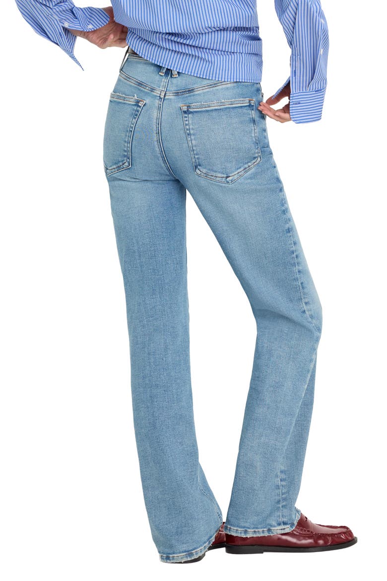 Soft-Tech Good True High Waist Straight Leg Jeans, Alternate, color, INDIGO1214