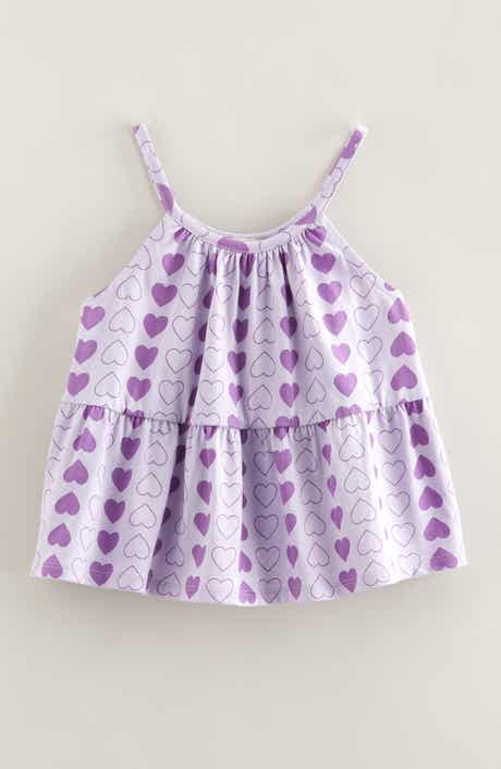 Kids' Cotton Tiered Camisole