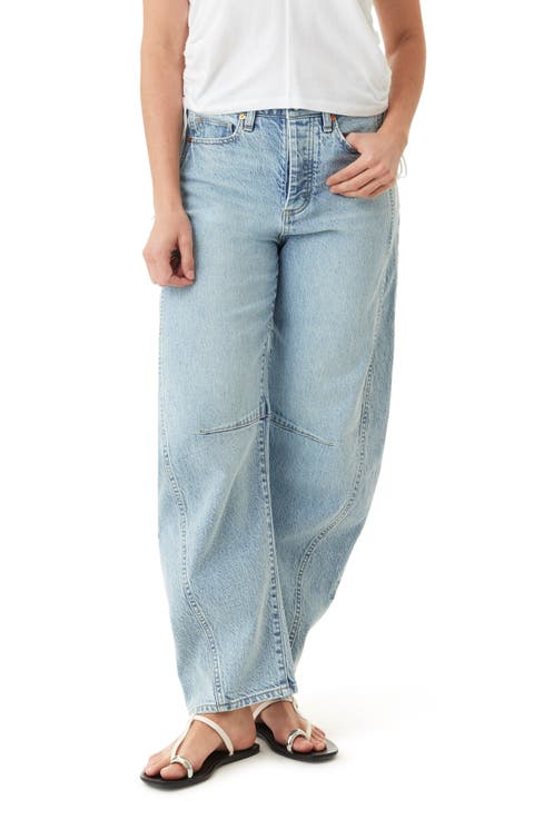 Harper High Waist Crop Barrel Leg Jeans