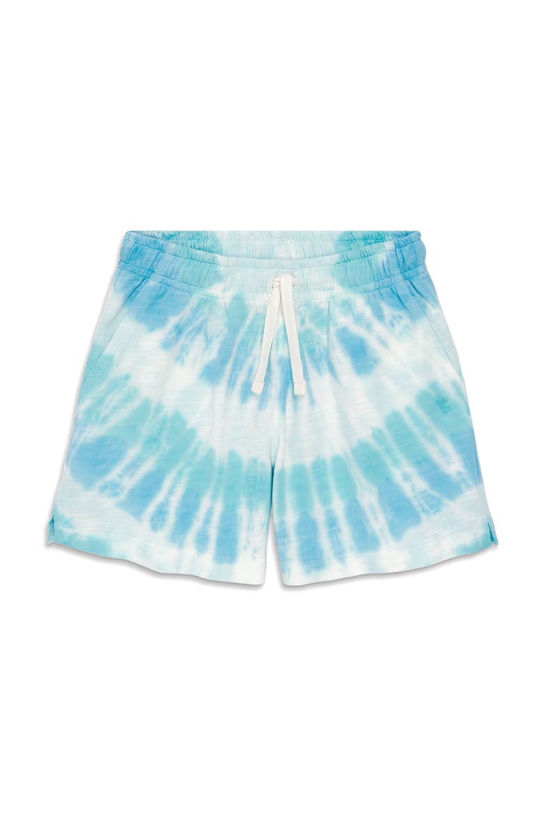 Kids Park Short In Tie Dye, Main, color, Cool Sunburst Tie Dye