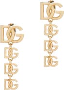 Dolce&Gabbana DG Charm Drop Earrings