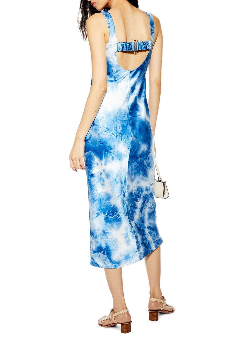 Tie Dye Slipdress, Alternate, color, BLUE MULTI