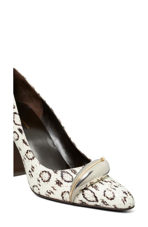 Tory Burch Pierced Xl Pump In White