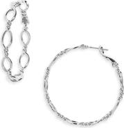 Nordstrom Twisted Figure 8 Hoop Earrings