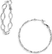 Nordstrom Twisted Figure 8 Hoop Earrings