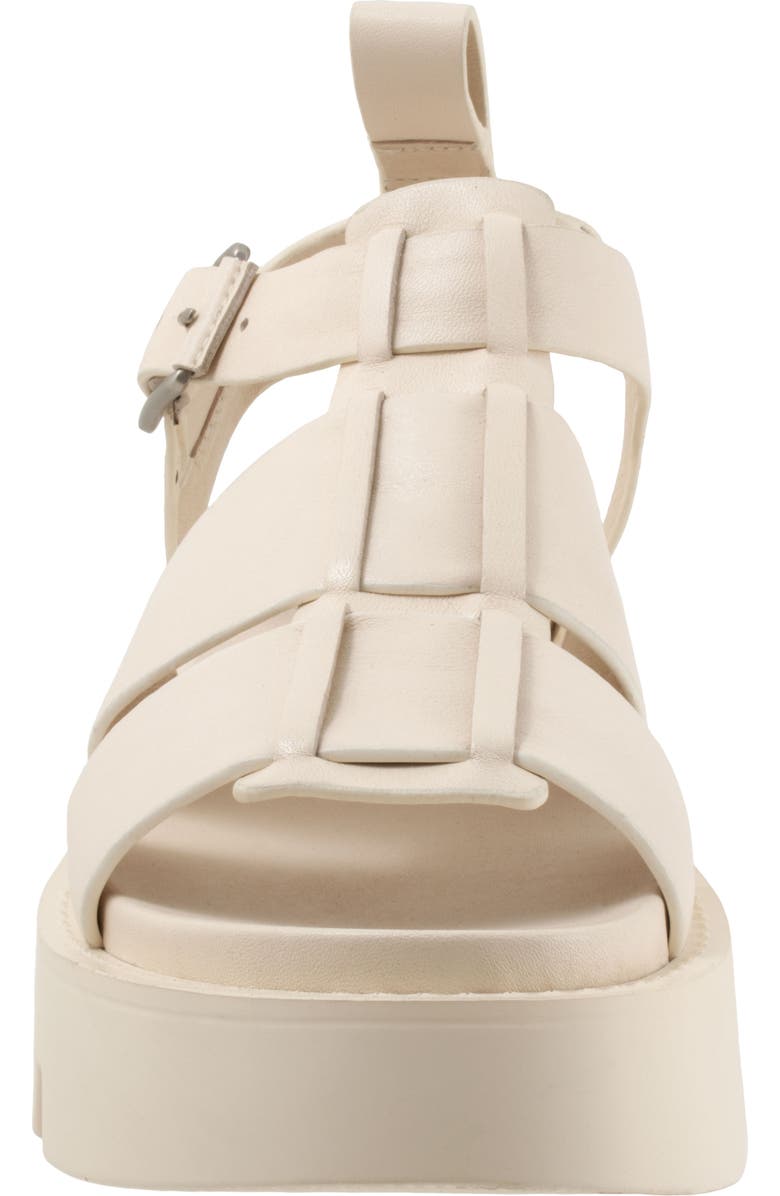 EOS FOOTWEAR Kailan Lug Sole Fisherman Sandal, Alternate, color, Bone
