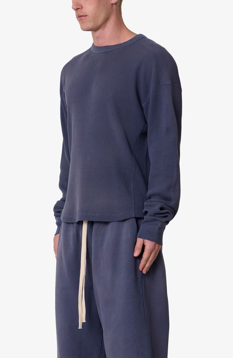 mnml Washed Long Sleeve Cotton Thermal T-Shirt, Alternate, color, 