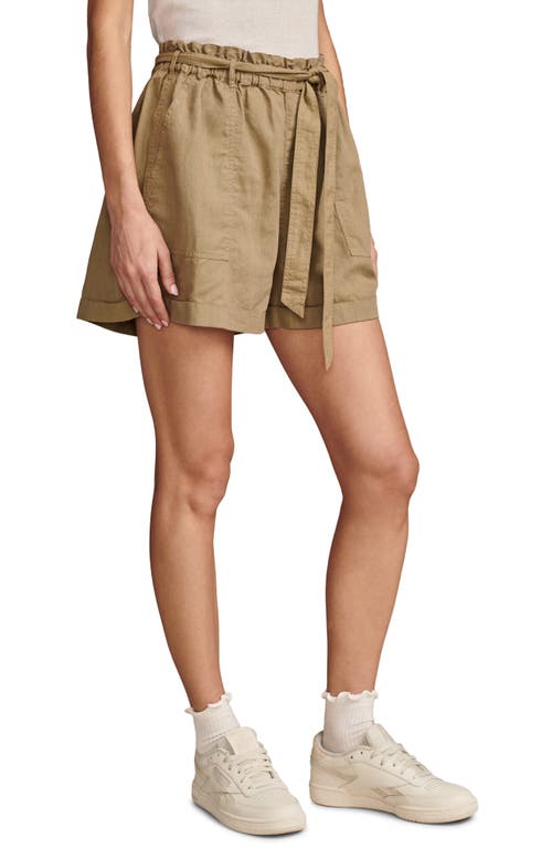 LUCKY BRAND LUCKY BRAND TIE WAIST HEMP SHORTS