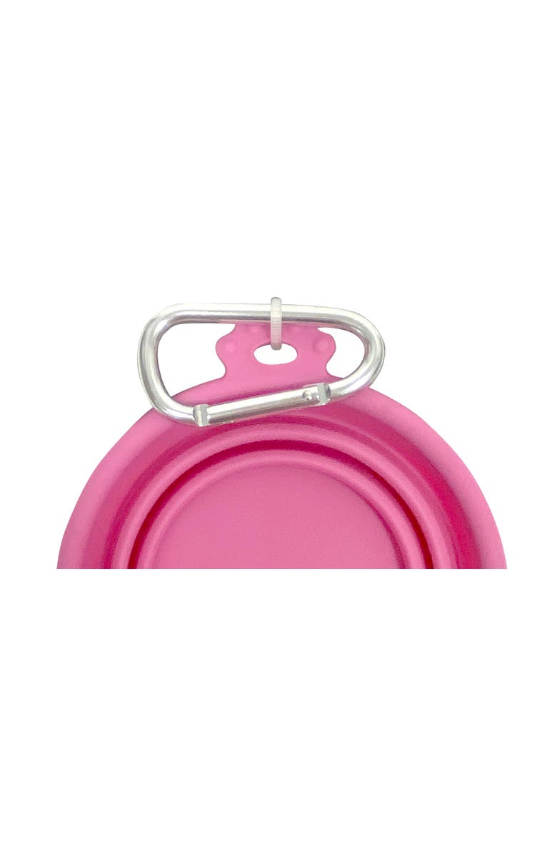 FFDPet 26.5oz Silicone Travel Bowl For Dogs and Cats, Alternate, color, Multicolored