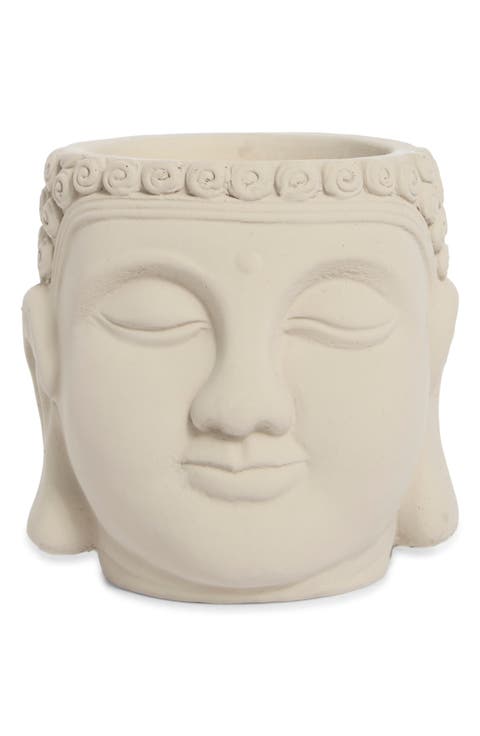 Buddha Head Citronella Scented Candle