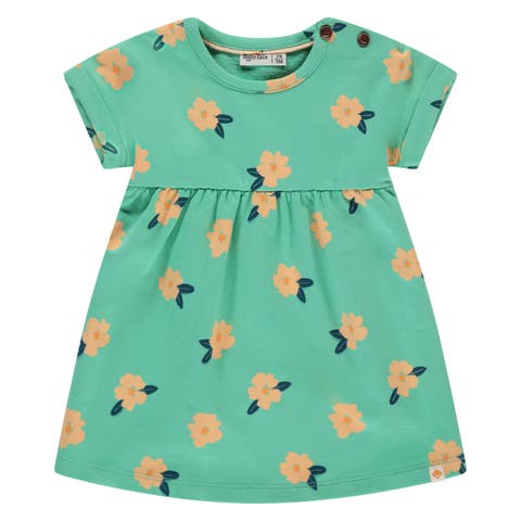 Floral Print Short Sleeve Dress (Baby)