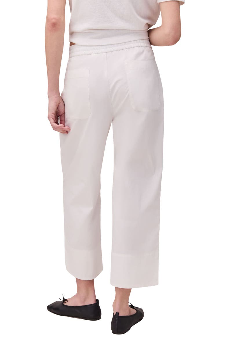 Cotton Poplin Street Pant, Alternate, color, Coconut Milk