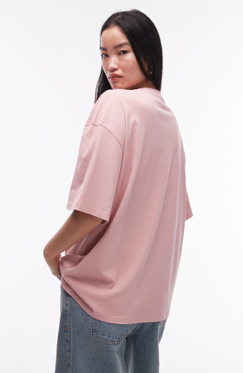 Topshop Arizona Oversize Cotton Graphic T-Shirt, Alternate, color,
