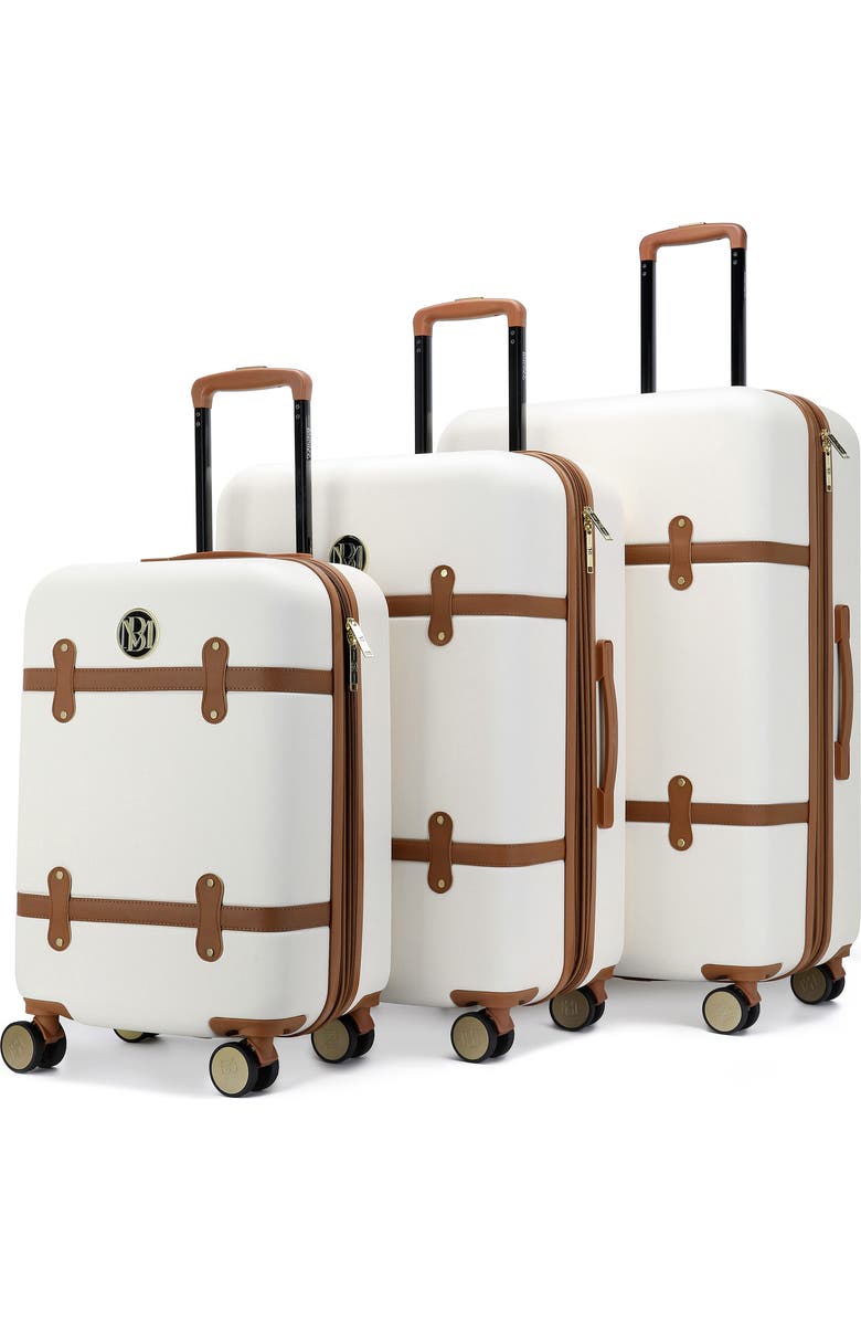 Badgley Mischka Collection Grace Hardshell 3-Piece Luggage Set, Alternate, color,