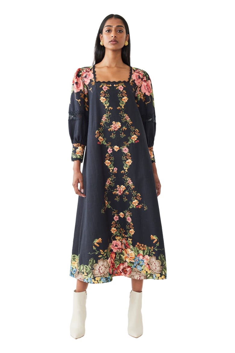Tara Dress, Main, color, Black