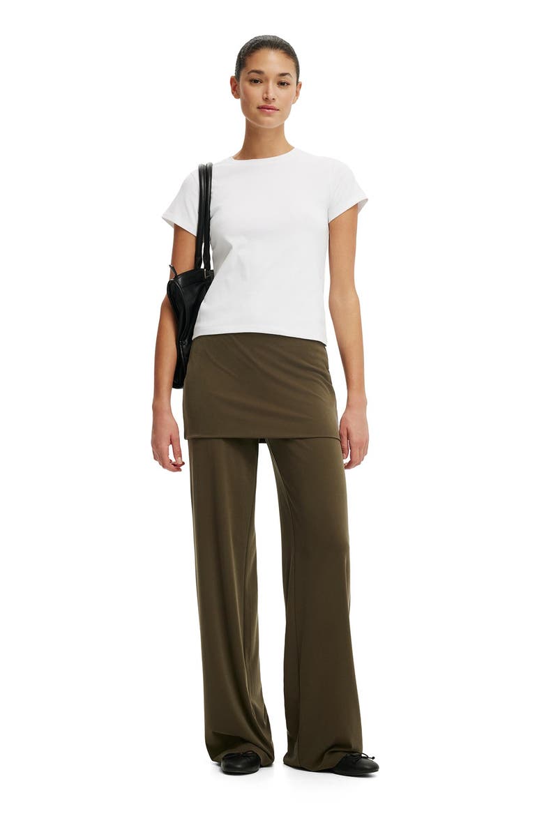 Women's Honey Skirt Pant, Alternate, color, Khaki