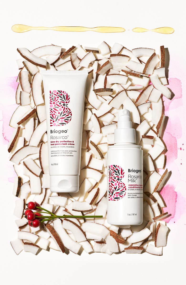 Briogeo Rosarco Milk Reparative Leave-In Conditioning Spray, Alternate, color,