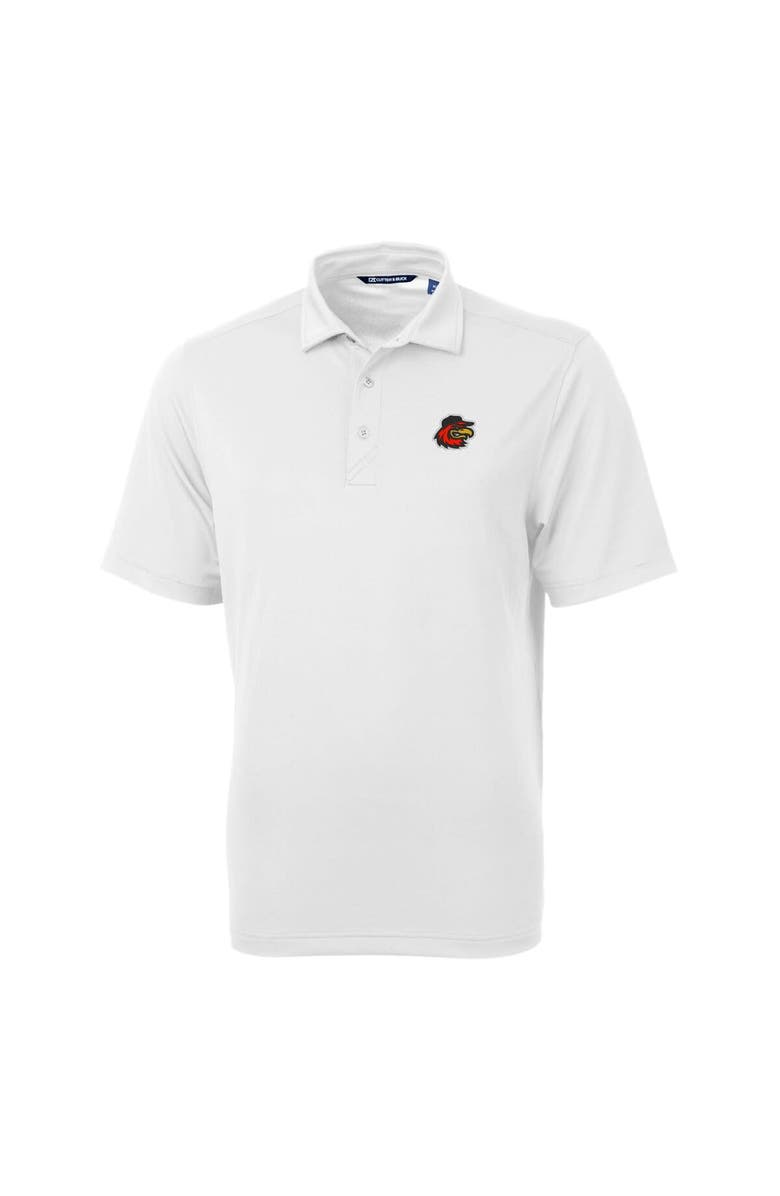 Cutter & Buck Men's Cutter & Buck White Rochester Red Wings Virtue Eco Pique Recycled Polo, Alternate, color, 