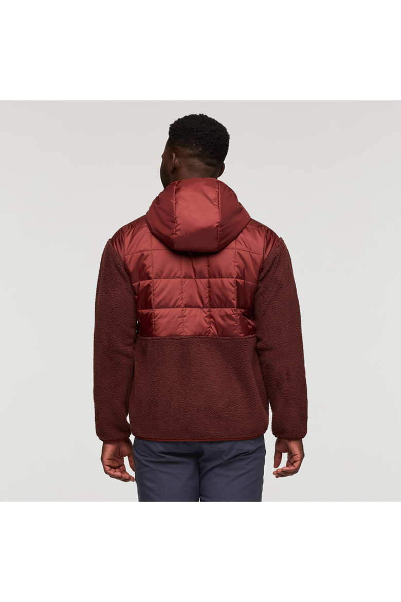 Trico Hybrid Hooded Jacket - Men's, Alternate, color, Rusty and Chestnut