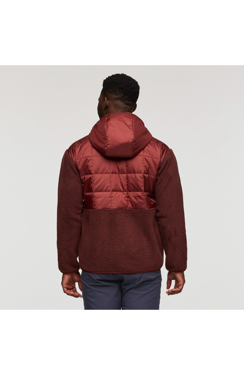 Cotopaxi Trico Hybrid Hooded Jacket - Men's, Alternate, color, Rusty And Chestnut