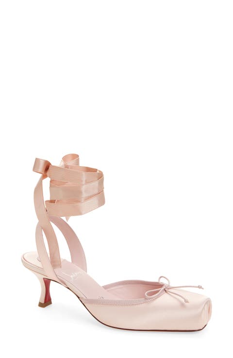 Cassia Lace-Up Slingback Pump (Women)