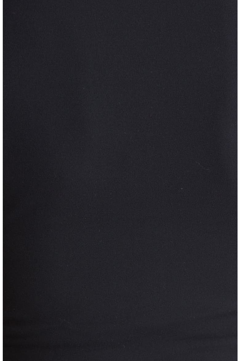 Cloud Square Neck Ruched Performance Tank, Alternate, color, BLACK