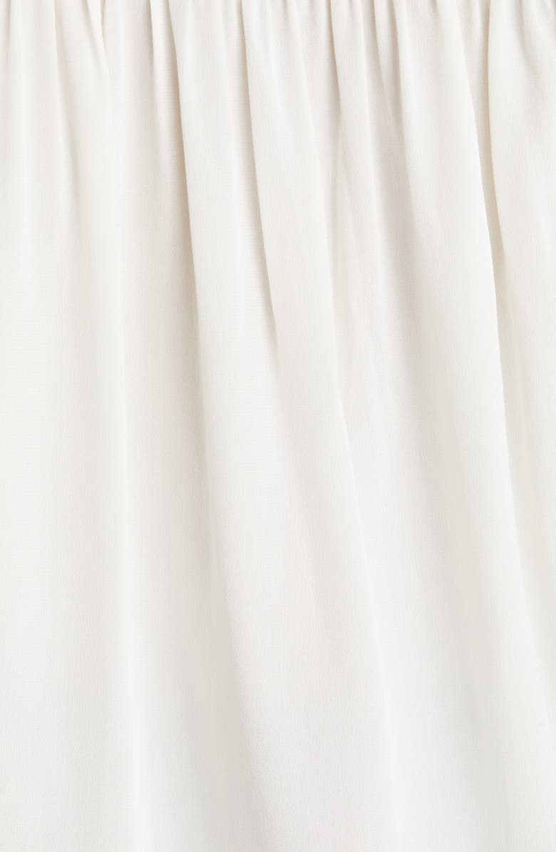 Cinq à Sept Zip Cuff Silk Blouse, Alternate, color, 