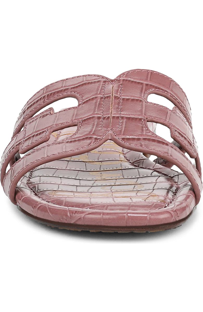 Sam Edelman Bay Cutout Slide Sandal - Wide Width Available, Alternate, color, Dark Winter Mauve