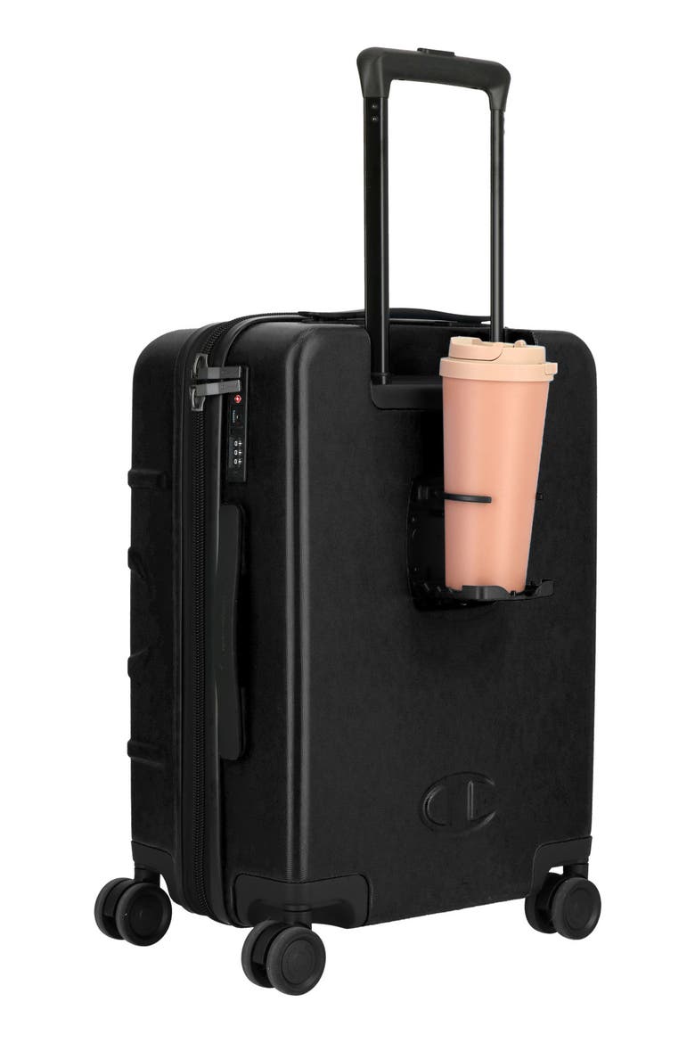 Arean 3-Piece Hardside Luggage Set, Alternate, color, TRUE BLACK