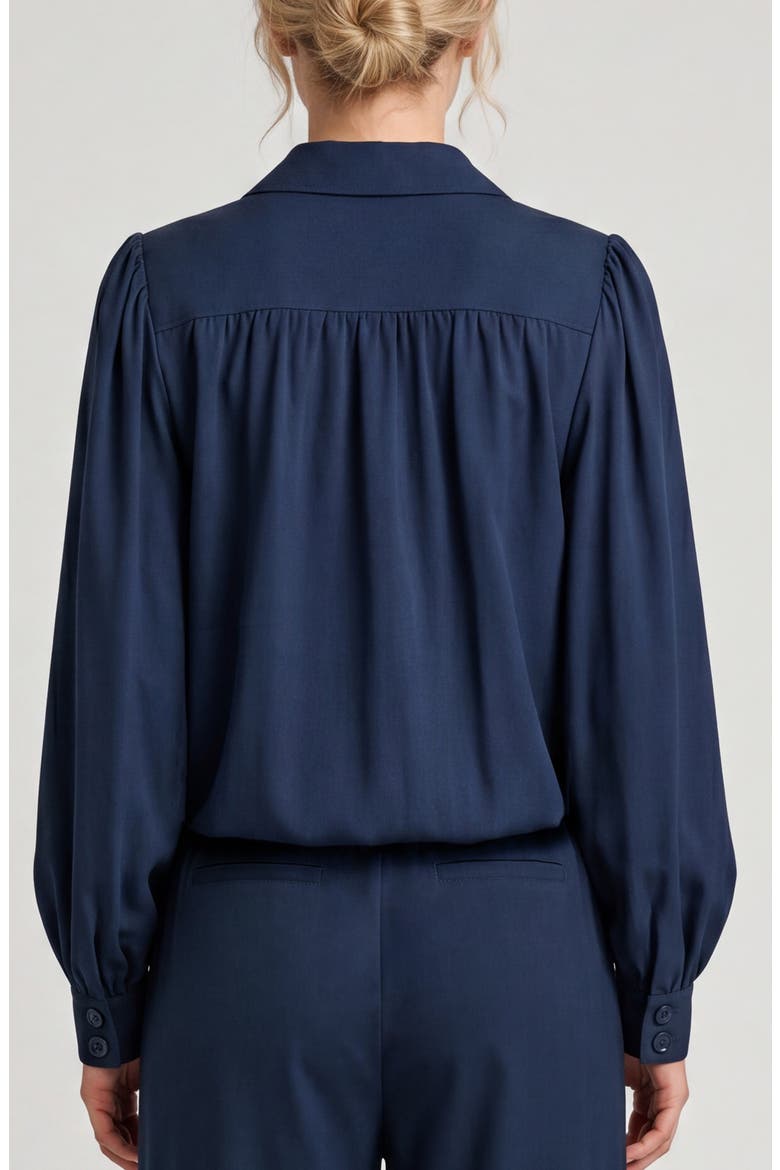 Balloon Sleeve Jacket, Alternate, color, OXFORD NAVY