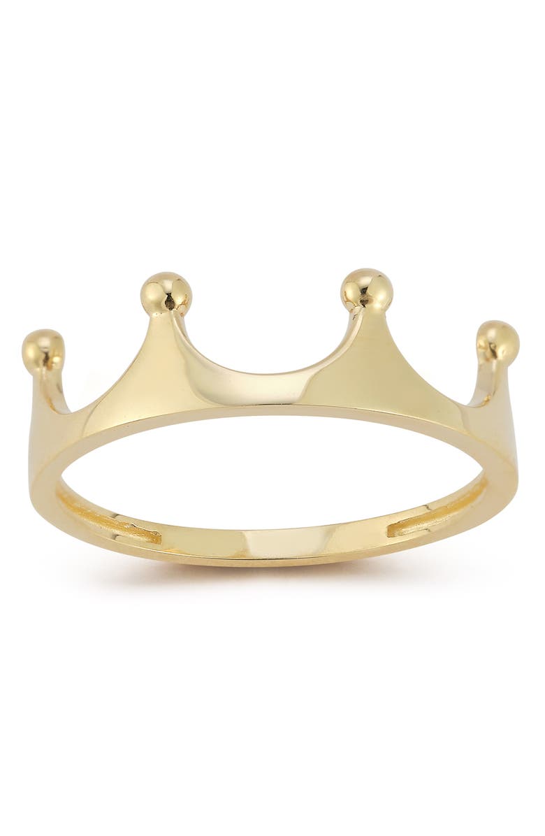Ember Fine Jewelry Crown Ring, Alternate, color, Gold