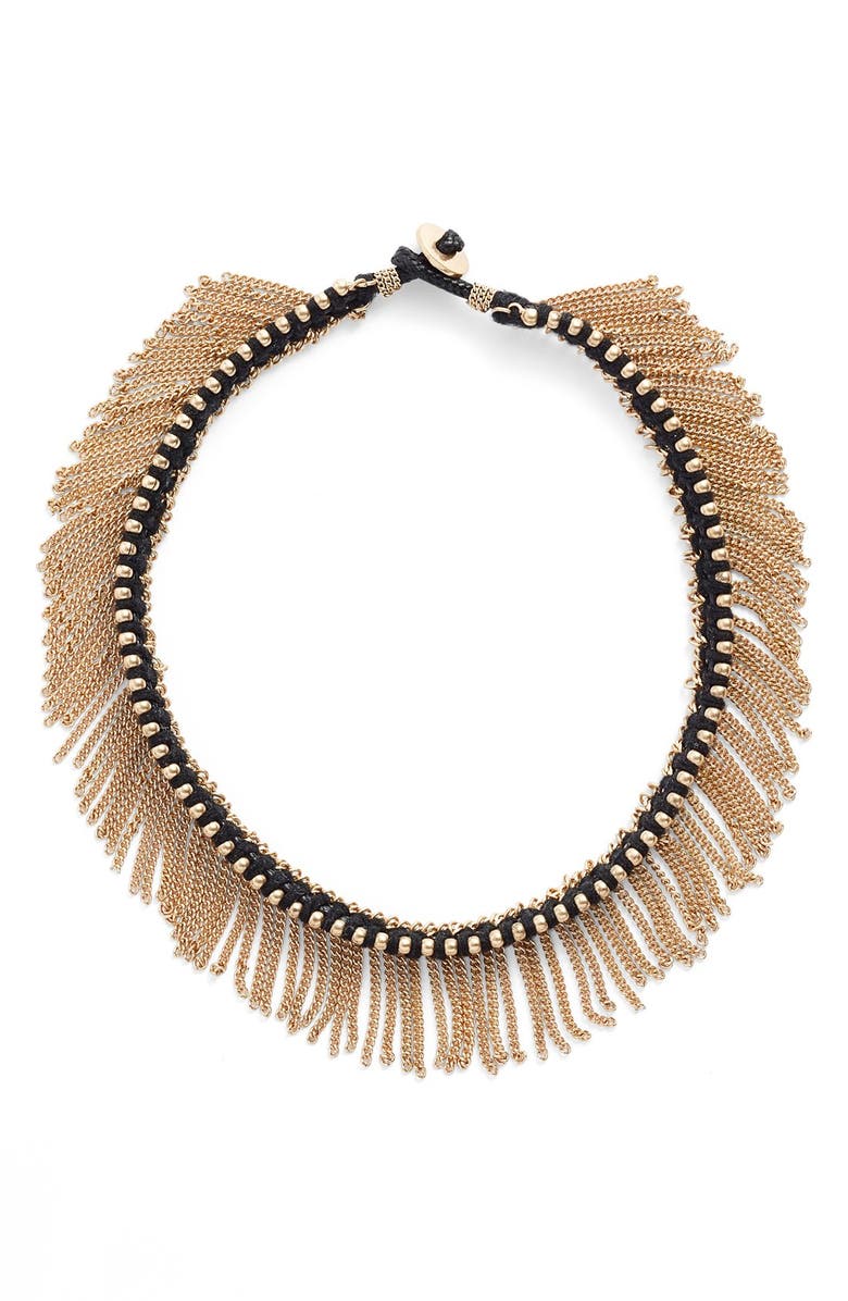 Treasure & Bond Fringe Choker, Alternate, color, 