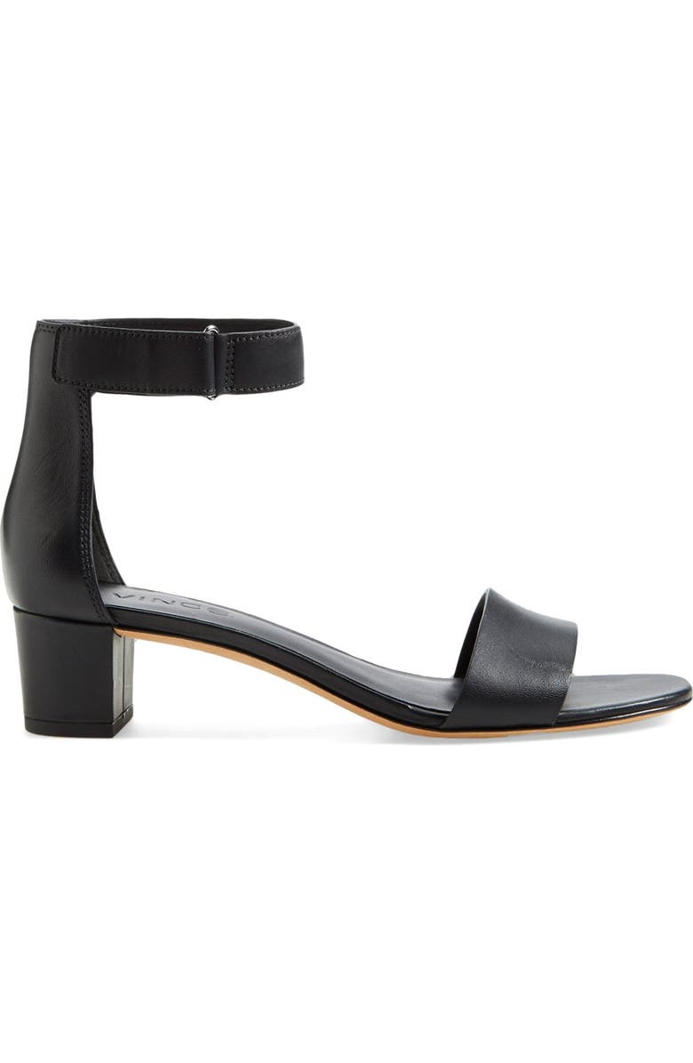 Vince 'Rita' Leather Ankle Strap Sandal, Alternate, color,