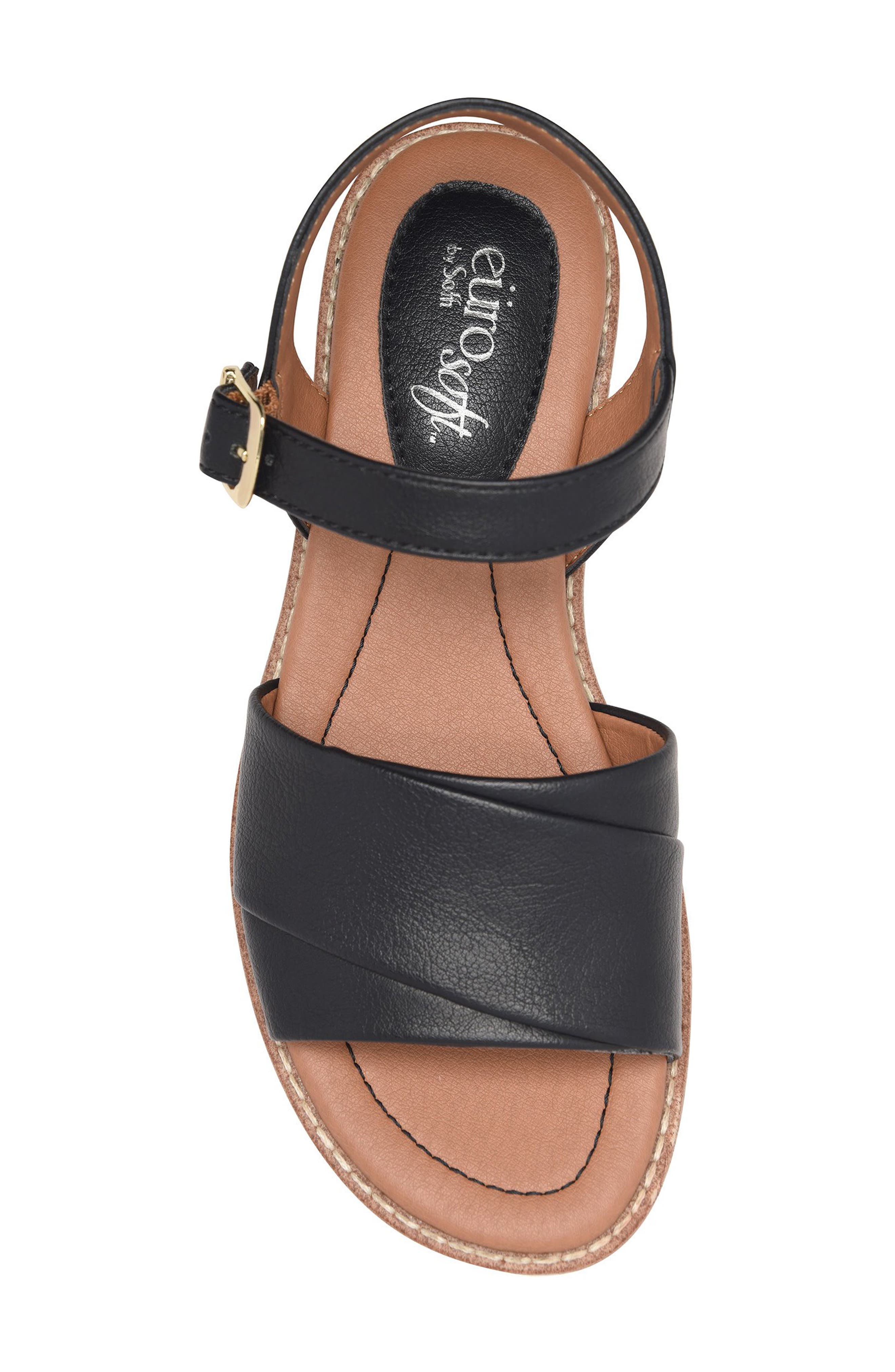 EUROSOFT Nani Slingback Sandal, Alternate, color, Black