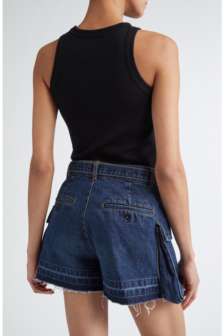 Embroidered Logo Rib Tank, Alternate, color, BLACK